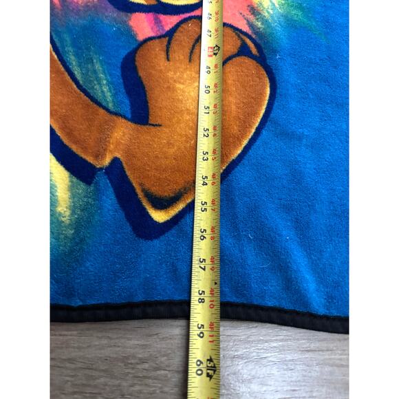 Scooby-Doo Cartoon Network Plush Soft Throw Blanket 42"x58" Tie-Dyed - Picture 5 of 13
